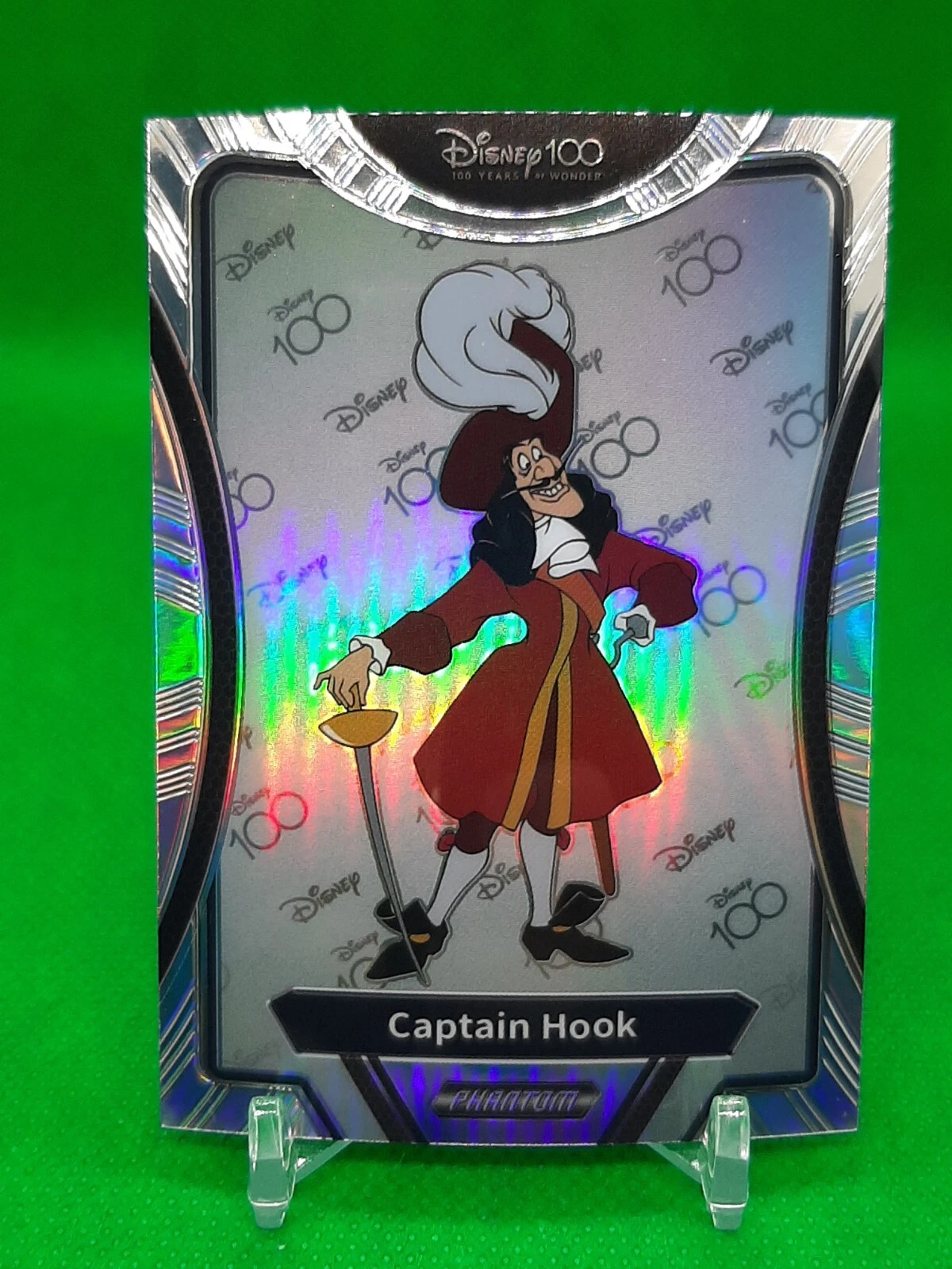 Captain Hook 2023 Kakawow Phantom Disney 100 Years Wonder #110 Silver Holo Pan