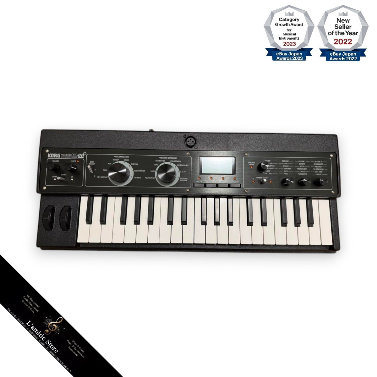 Korg Microkorg XL + Plus Keyboard Synthesizer Vocoder JP 37