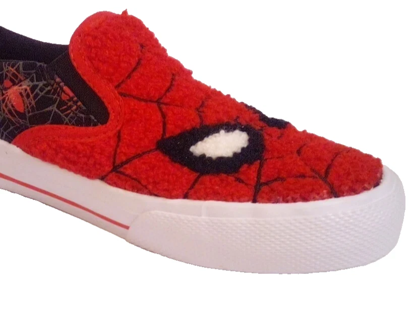 Spiderman Toddler size 10 Boys Twin Gore Casual Slip On Sneakers - Picture 16 of 21