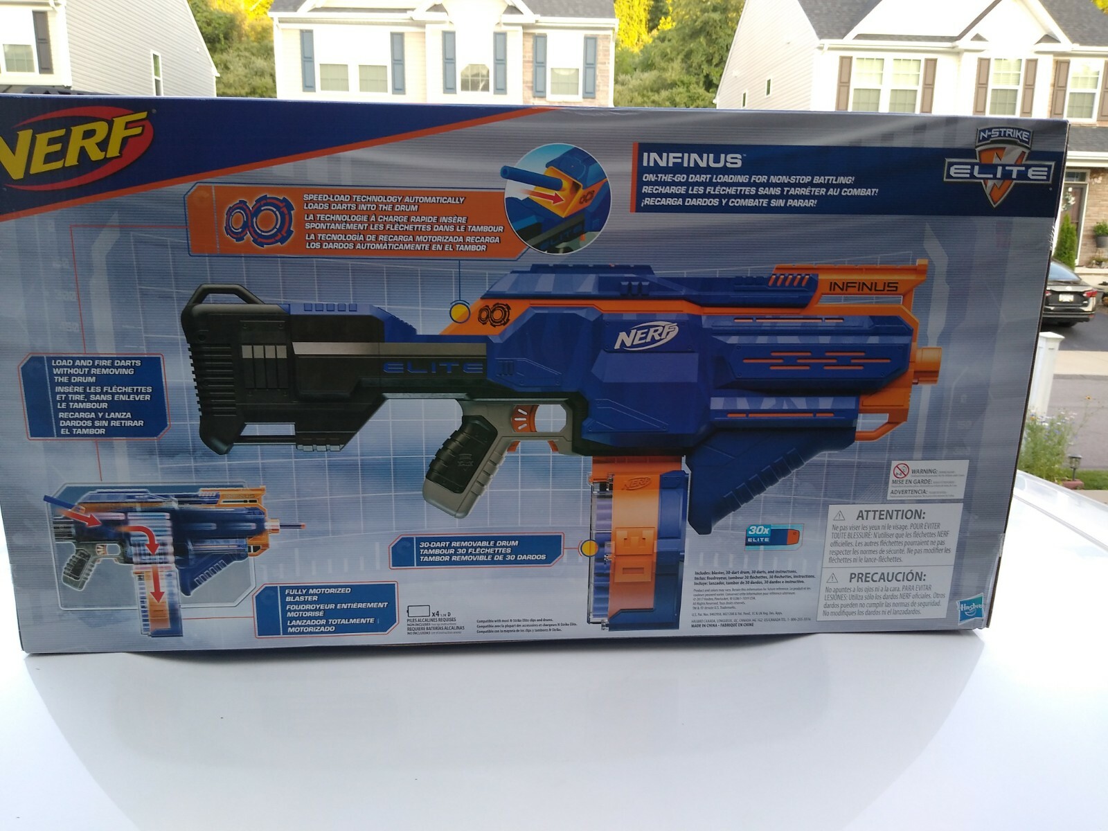 nerf elite infinus ebay