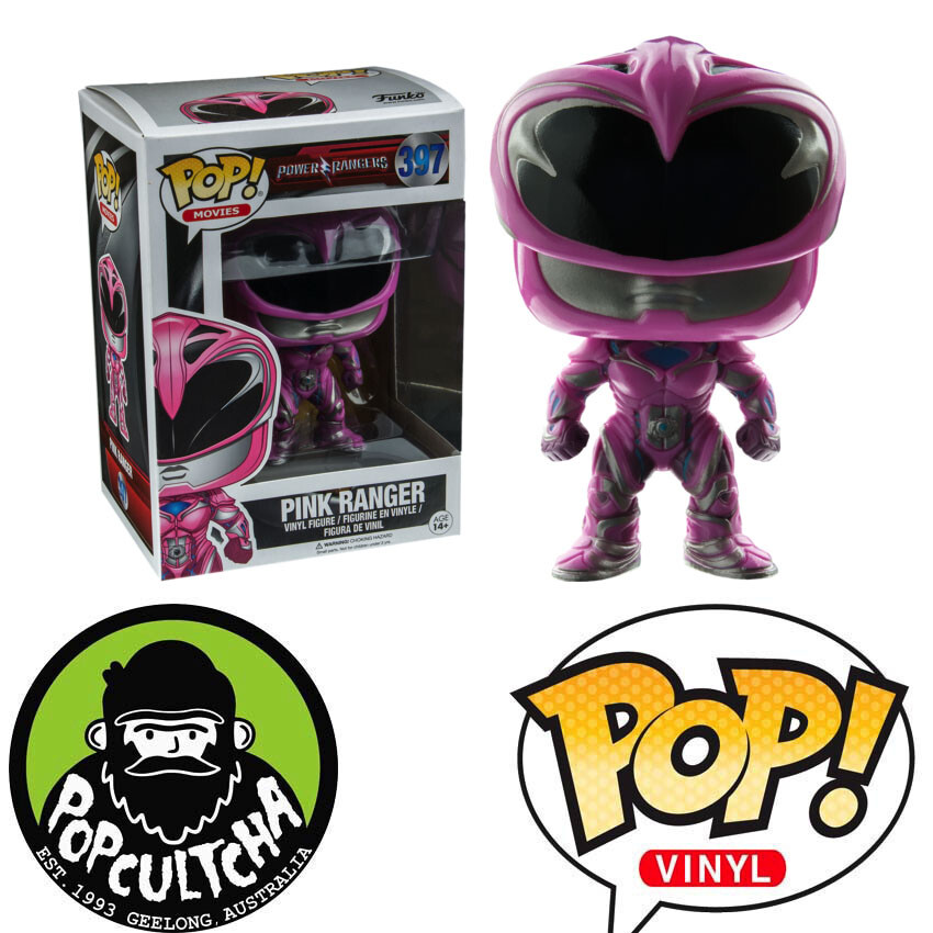 Power Rangers: Movie - Pink Power Ranger Pop! Vinyl Figure &Quot;New&Quot;