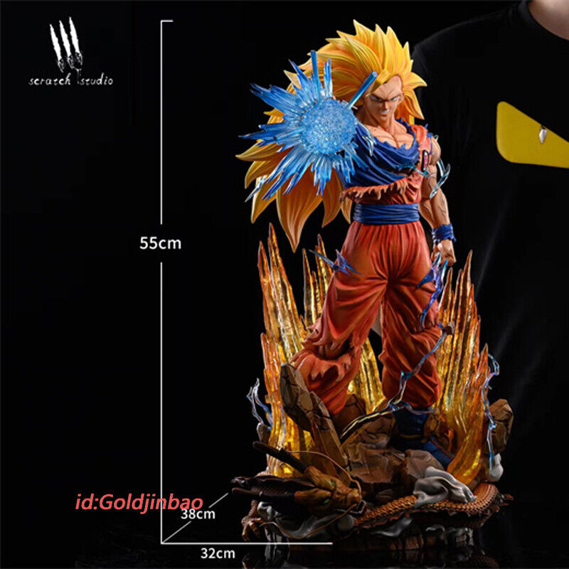 PRE-ORDER HU BEN Studio - Dragon Ball Super Saiyan 3 Son Goku 1/6