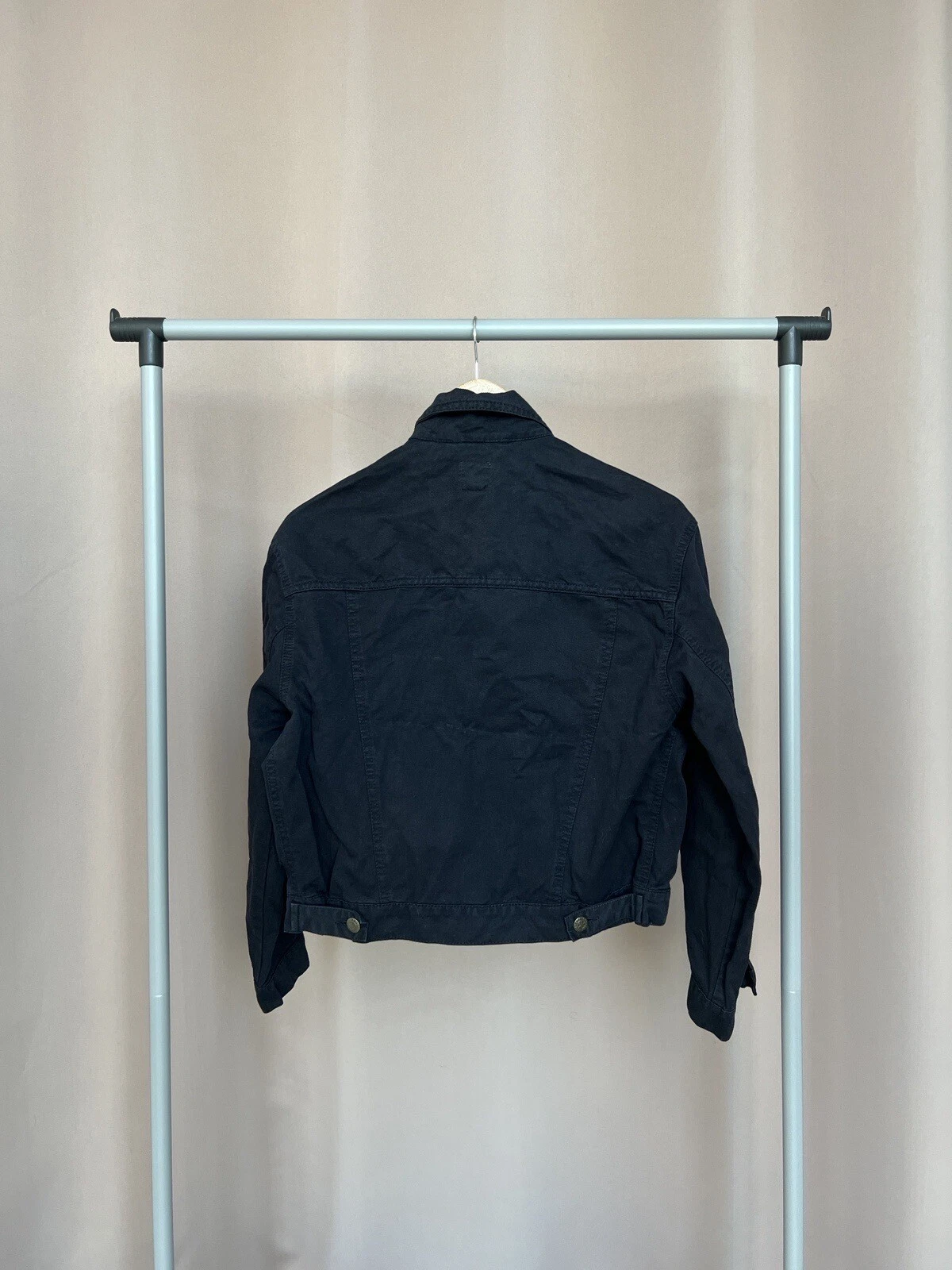 Moschino Junior Giacca Jeans Donna Tasche Made in Italy Taglia 40 XS S