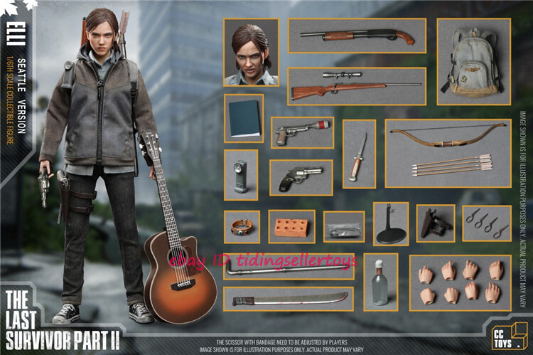 CCTOYS Elli THE LAST SURVIVOR 1/6 Scale Action Figure Model 12