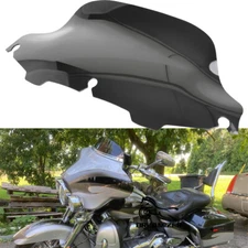 For Harley Electra Glide Ultra Classic FLHTCU 96-13 Black Windshield Windscreen