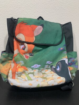 Rare Vintage Disney Loungefly Bambi Backpack Purse  display picture 2