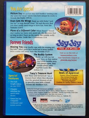 Jay Jay The Jet Plane: You Are Special / Forever Friends DVD Tommy