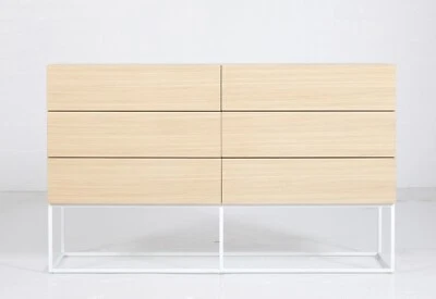 Designer Oak 6 Drawer Dresser Ex Liquidation Stock Dressers