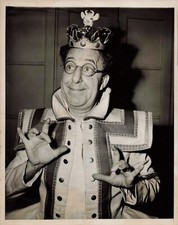 Ed Wynn King Bubbles VINTAGE 7x9 Photo