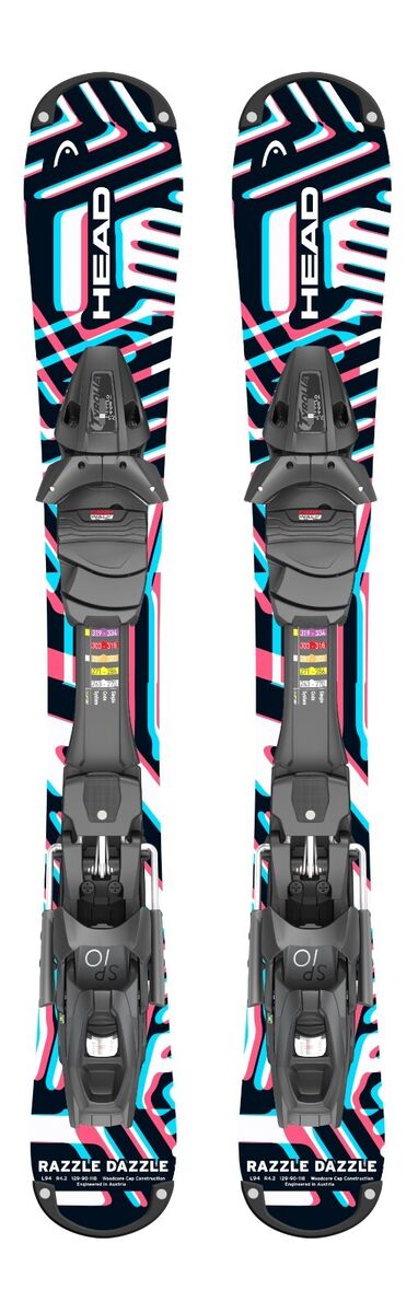 HEAD RAZZLE DAZZLE 94cm SKI SKIBLADE SNOWBLADE with BINDINGS HEAD RAZZLE DAZZLE 94cm SKI SKIBLADE SNOWBLADE with BINDINGS