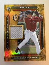 2023 Panini Chronicles Gold Standard Masataka Yoshida RC Relic Red Sox #GSS-MY
