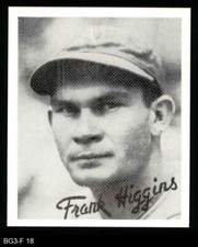 1936 Goudey Reprint #18 Pinky Higgins  Athletics 8 - NM/MT