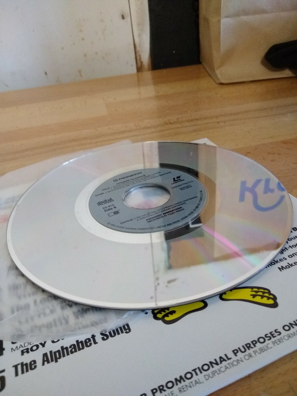 Pioneer LaserKaraoke LaserDisc Special Sample Disc Laser Karaoke Disc Multiplex eBay