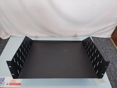 Stagg RC19-3U - Black Rack Unit Shelf