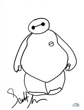 Scott Adsit Signed Autograph Drawn Big Hero 6 Baymax Sketch Drawing ACOA COA