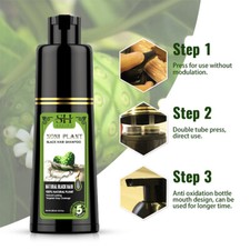 250ml Hair Color Shampoo Natural Argan Oil Essence Hair Dye Shampoo Moisturizing