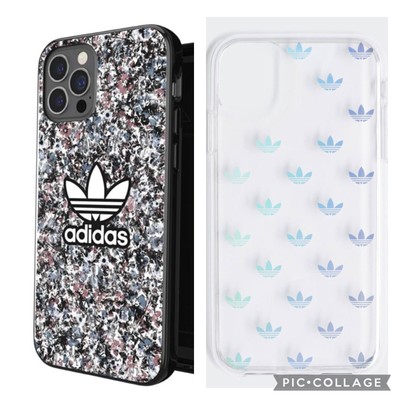 Adidas Offizielle Stoßfeste Silikon Weiche Stoßstange Handyhülle Cover iPhone 12 Mini