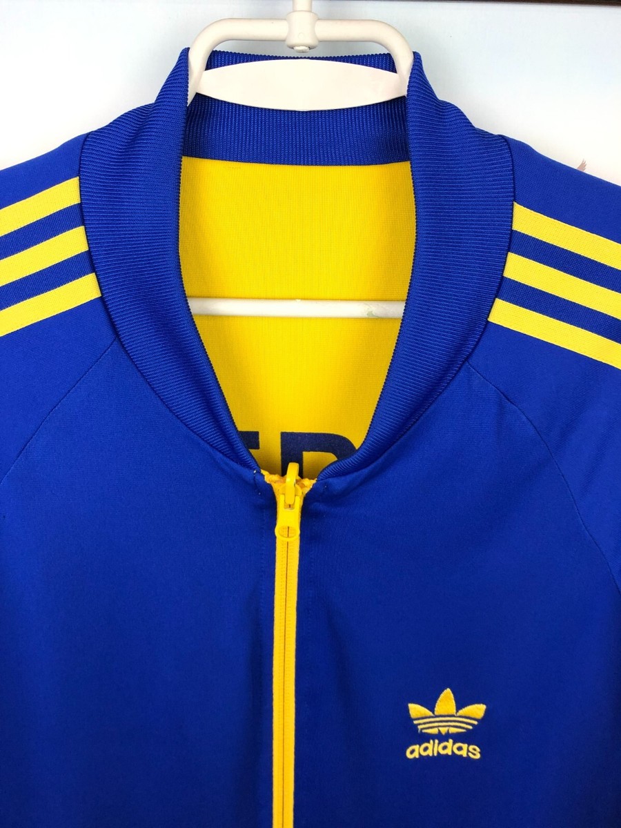 Adidas Sweden Football Jacket World Cup Soccer Track Top
