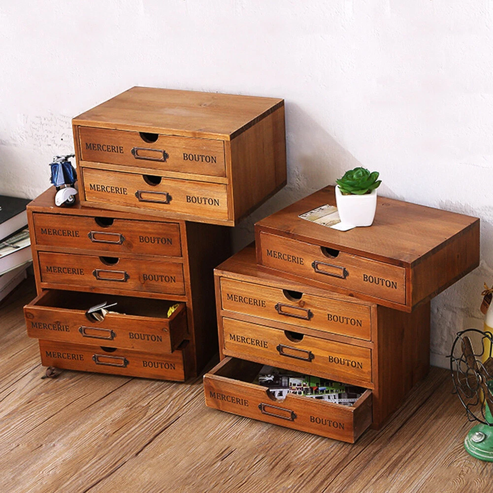 Small desktop drawers deals