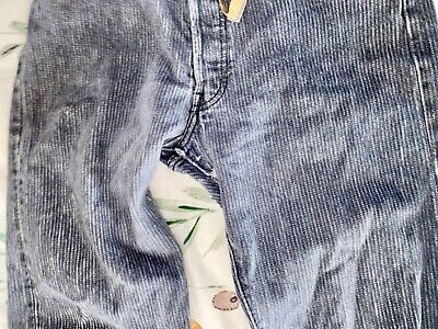 Vintage 1980's Levis 501 Student Denim Pin Stripe Black Vintage 1980's Levis 501 Student Denim Pin Stripe Black