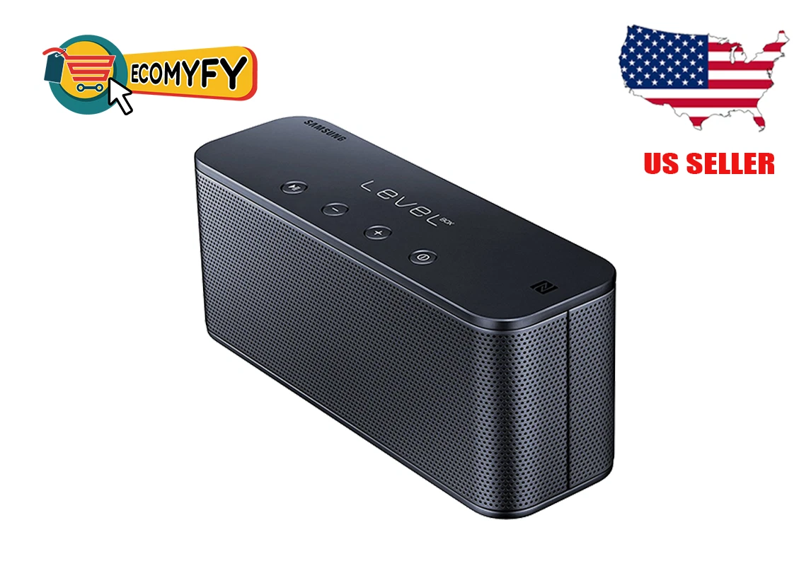 SAMSUNG LEVEL Box EO-SG900 Wireless Black Speaker Bluetooth NFC Lot /Single  USA