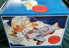 Coca Cola Silver Edition 1/3 scale Die Cast Pedal Plane Free Shipping
