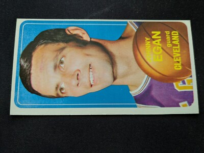 1970-71 Topps Basketball Card # 34 Johnny Egan - Cleveland Cavaliers (EX)