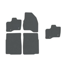 Velours Fußmatten für Ford Explorer V Bj. 2010 – 2015 Automatten GRAU PREM 4+1