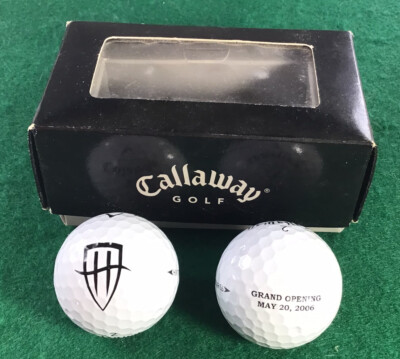 Callaway HX Tour 56 2 Balls - Inaugural Day May 20 2006 Hasentree Wake Forest NC