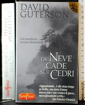 LA NEVE CADE SUI CEDRI. DAVID GUTERSON. SUPERPOCKET.