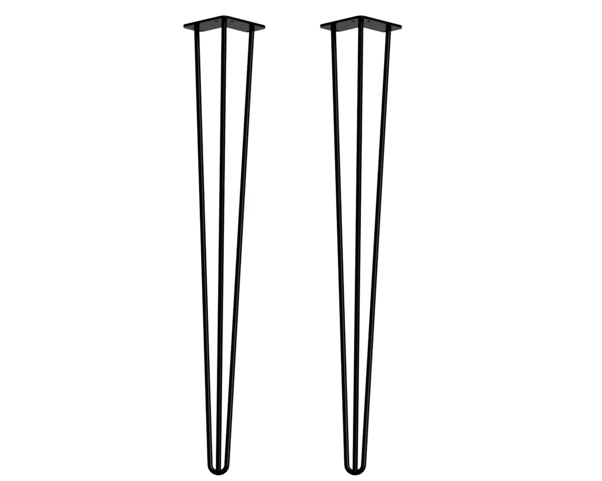 x2 x4 Premium Hairpin Legs 85cm 34