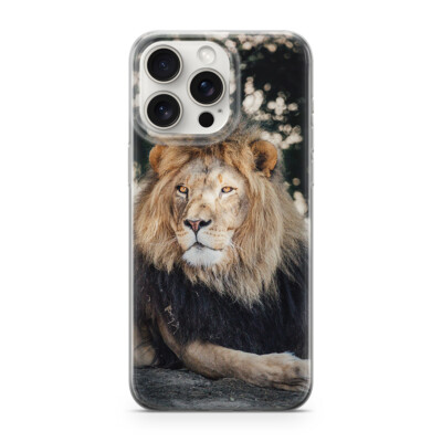 Sunny-Case Handyhülle für Samsung A73 Löwe Afrika liegt Nr.759 Tiere cute Ani