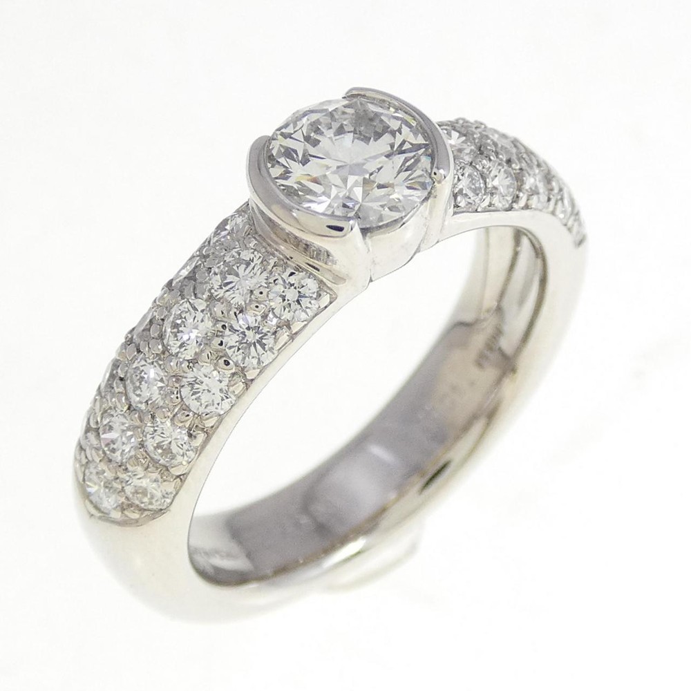 Authentic Tiffany & Co. Diamond Ring 0.59CT  #260-006-870-3172