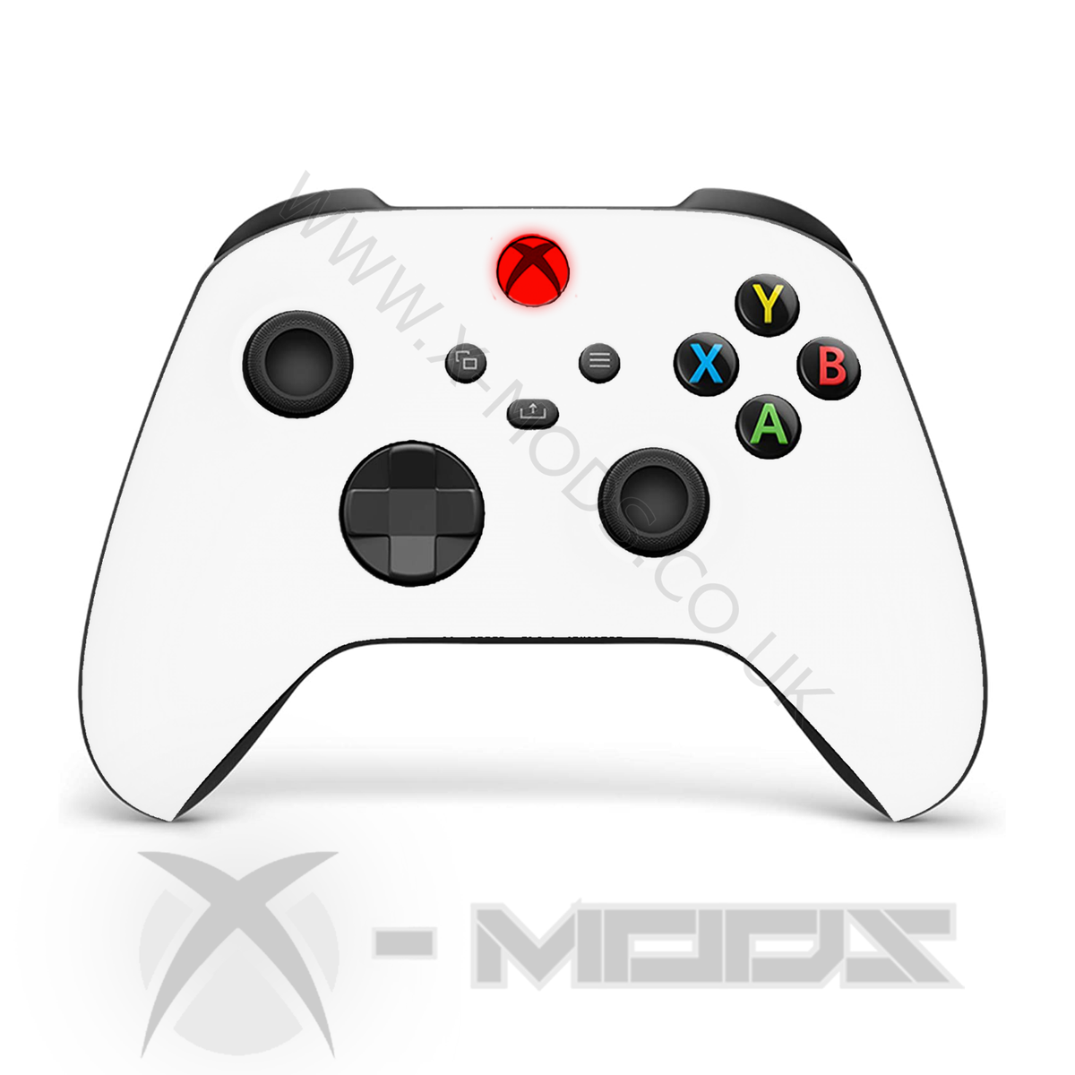 XBOX ONE SERIES CUSTOM CONTROLLER - WHITE - SOFT TOUCH | eBay