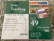NEW SEALED Answers in Genesis 5 CD Set Tools for Teaching Ken Ham Creation