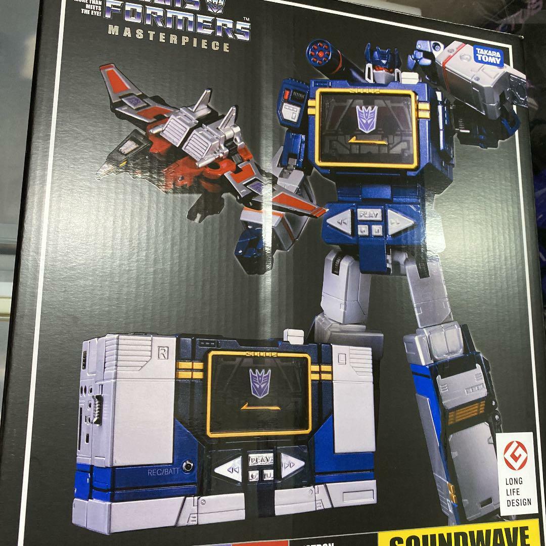 Transformers Masterpiece MP13 SoundWave figure from Japan