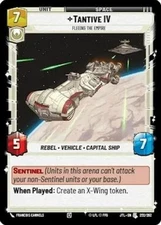 x3 Tantive IV - Fleeing the Empire U Star Wars Jump to Lightspeed M/NM