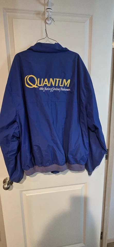 Chaqueta de Pesca Zebco Vintage Años 80/90 Chaqueta Zebco Quantum Logo Up Foto 4 de 4