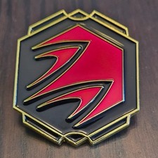 RUBY INK SYMBOL PIN OFFICIAL DISNEY LORCANA PROMO ENAMEL PIN