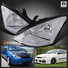 Fits 2000-2004 Ford Focus Headlights Lamps Repalcement Leftright 00 01 02 03 04