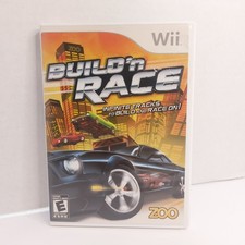 Build'n Race Nintendo Wii 2009 Racing Game Tested Working Disc & Case No Manual
