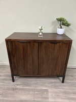  Small Oak Sideboard Oak Furniture Land Detroit RRP £649 (local Delivery Avail)