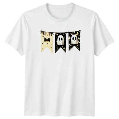 Coquette Geist Halloween Wimpel Damen T-Shirt Halloween Geschenk für Sie