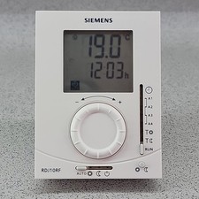 Siemens RDJ10RF Wireless Digital Room Thermostat LCD Programmable