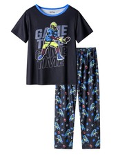CYCHELRY Little Big Boys Summer Blue Balls Pajamas Short Sleeve 6,