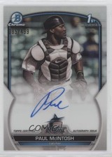 2023 Bowman Chrome Prospect Refractor 85/499 Paul McIntosh #CPA-PM Auto 03i7