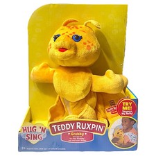 Hug  N Sing Grubby From Teddy Ruxpin Plush Talking Toy Tested Works
