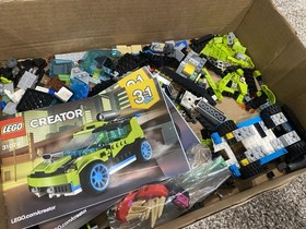 Huge LEGO Lot City Farm Police Town & Random Vehicles