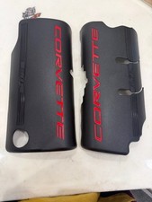 97-98 Corvette C5 Return Style Fuel Rail Covers Ls1 Engine Cover Trim Set Oem