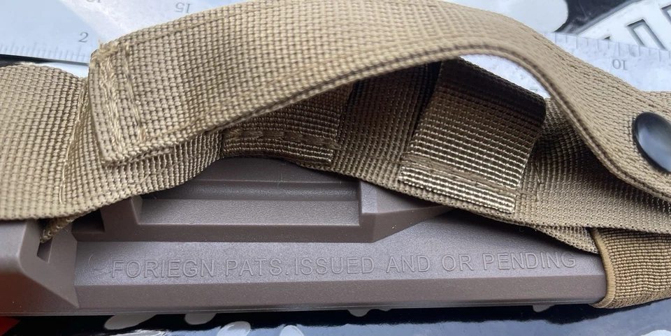 Ontario OKC3S Caqui Marrón USMC Combate 8" Hoja y Vaina Tanto Foto 2 de 4